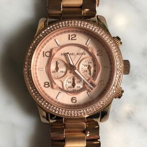 Michael Kors Exclusive Showstopper Watch Rose Gold